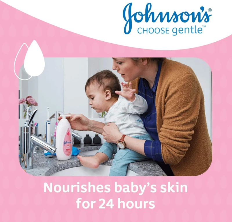 Lotiune de corp 500 ml cu pompita Johnson's Baby