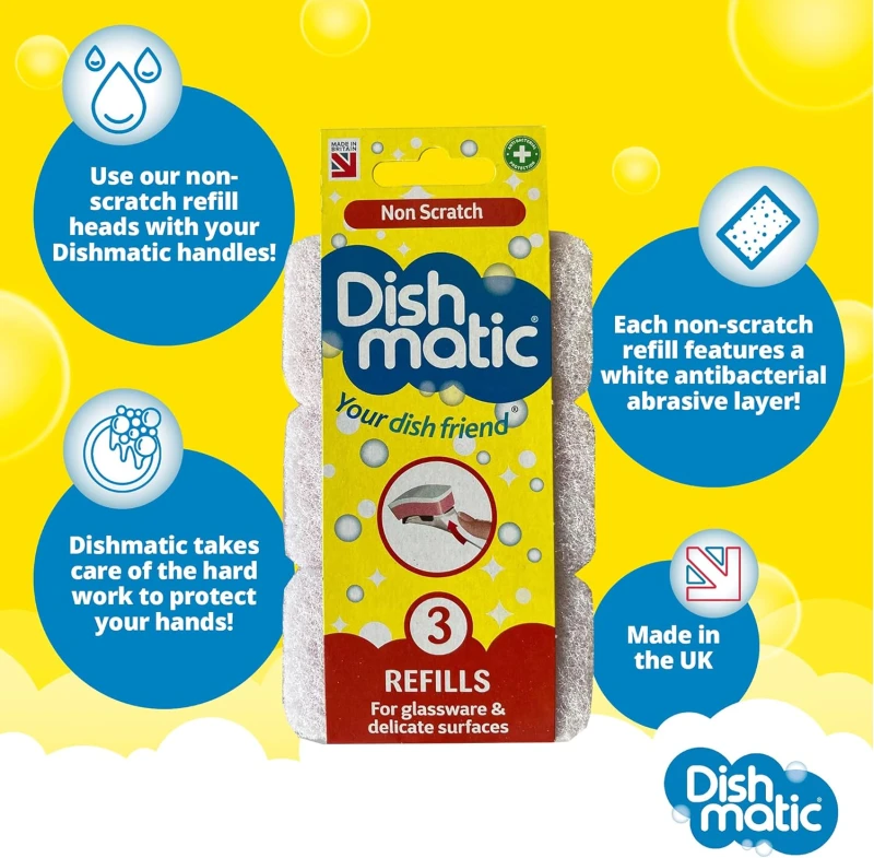 Dishmatic rezerve de buretei antibacterieni