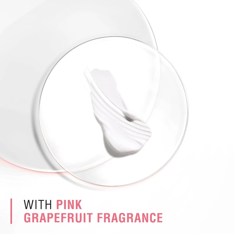 Neutrogena Clear & Radiant Moisturiser (1 x 50ml) Daily Face Cream for Dry Blemish-Prone Skin, Uplifting Oil-Free Moisturiser with Pink Grapefruit Scent for a