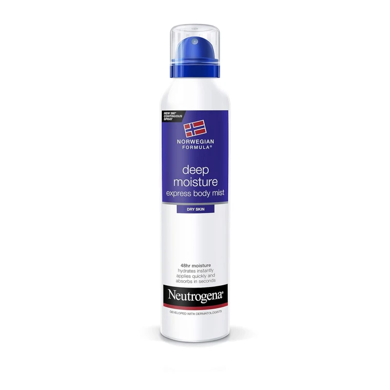 Neutrogena Deep Express Body Mist 1 x 200ml (Package May Vary)