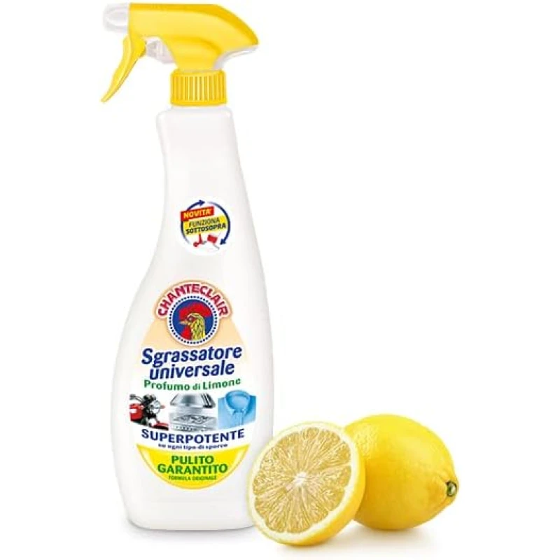 Chante Clair Limone Sgrassatore Universal Extremely Strong Cleaning Fluid Degreaser Cleaner Universal Lemon Degreaser 600 ml