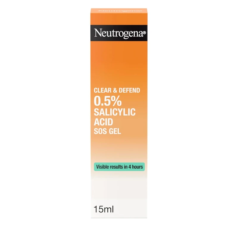 Neutrogena Clear & Defend SOS Gel with 0.5% Salicylic Acid 15ml