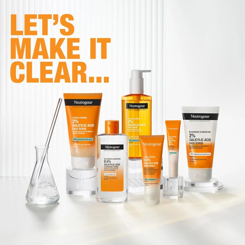 Neutrogena Clear & Defend SOS Gel with 0.5% Salicylic Acid 15ml