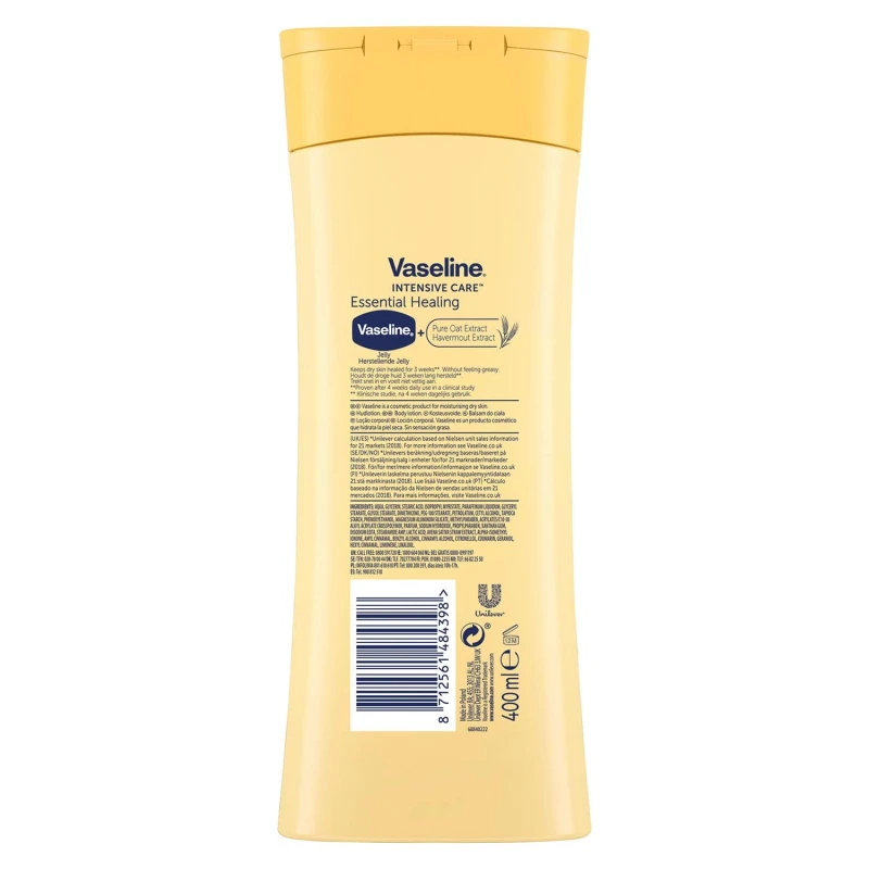 Vaseline Intensive loțiune de corp pentru o piele mai moale, mai fină, 400 ml
