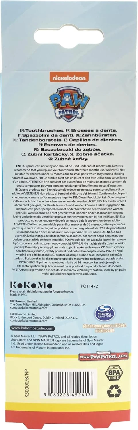 Periuta de dinti Patrula Catelusilor