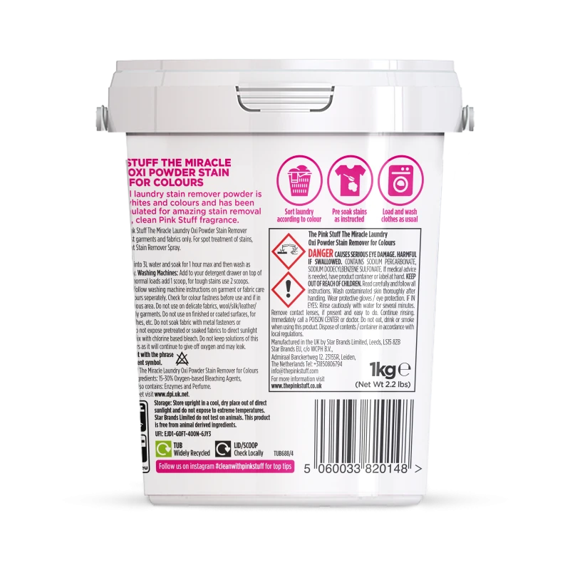 Pudra de Indepartarea Petelor cu Oxigen Activ  1kg